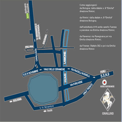 Hotel Cavallino Faenza Ngoại thất bức ảnh